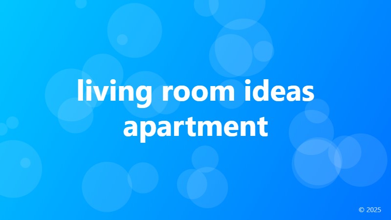 living room ideas apartment