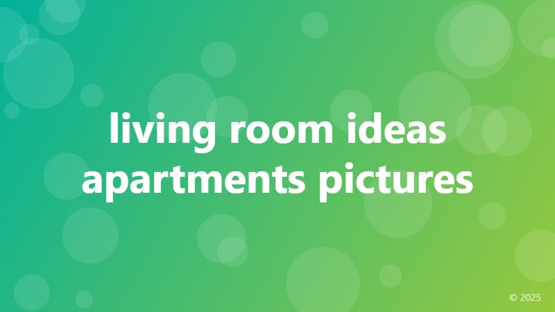 living room ideas apartments pictures