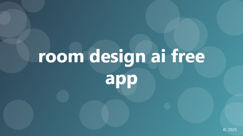 room design ai free app