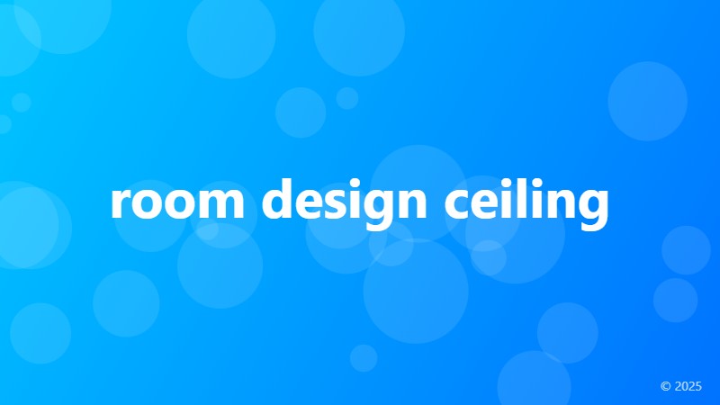 room design ceiling