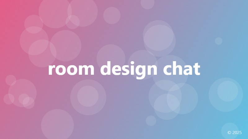 room design chat