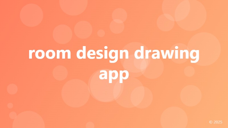 room design drawing app