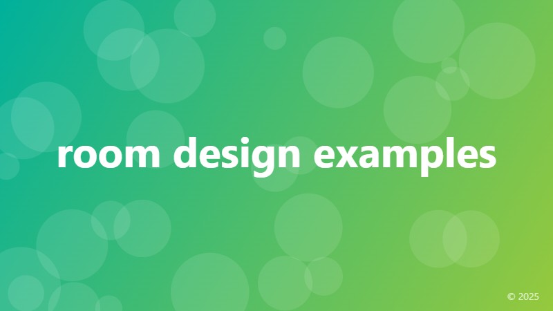 room design examples