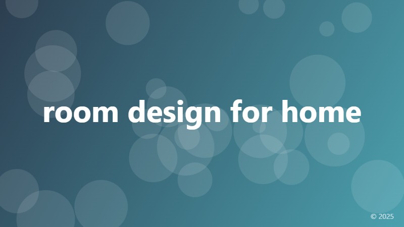 room design for home