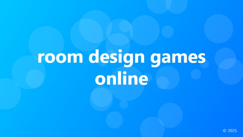 room design games online