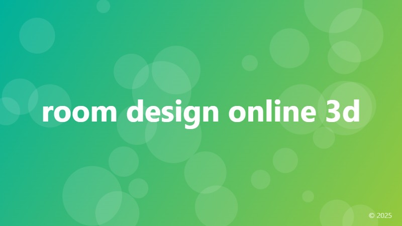 room design online 3d