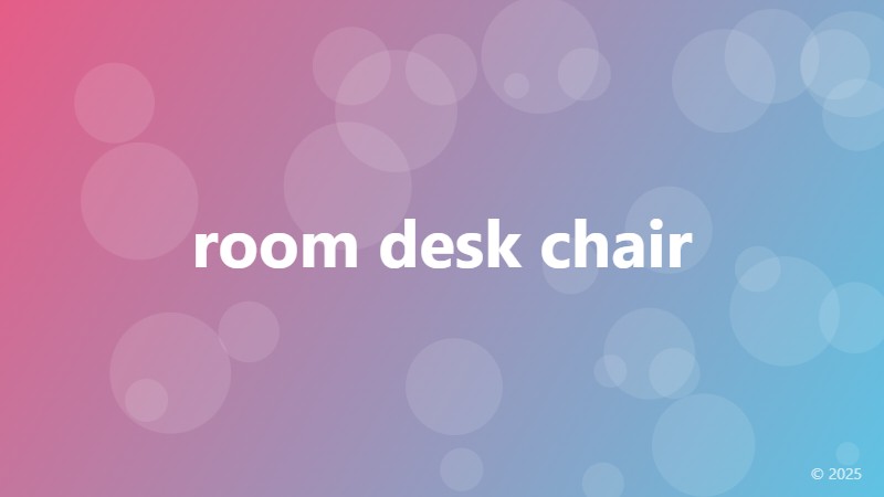 room desk chair