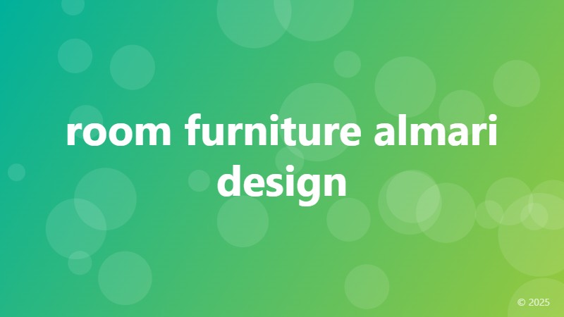 room furniture almari design