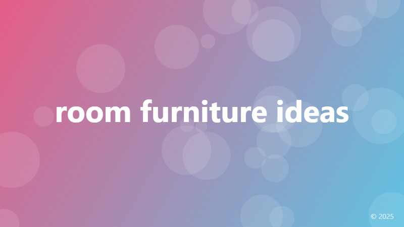 room furniture ideas