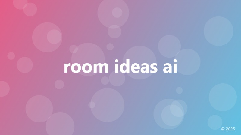 room ideas ai