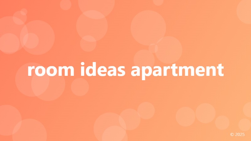 room ideas apartment