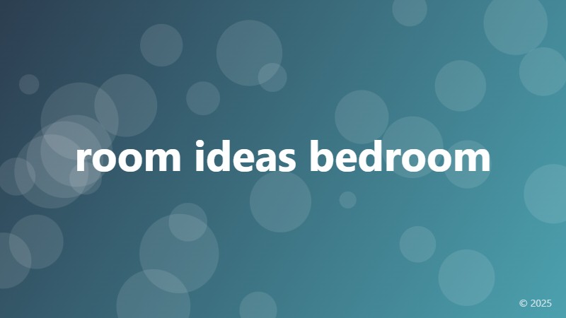 room ideas bedroom