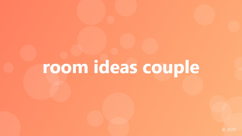 room ideas couple