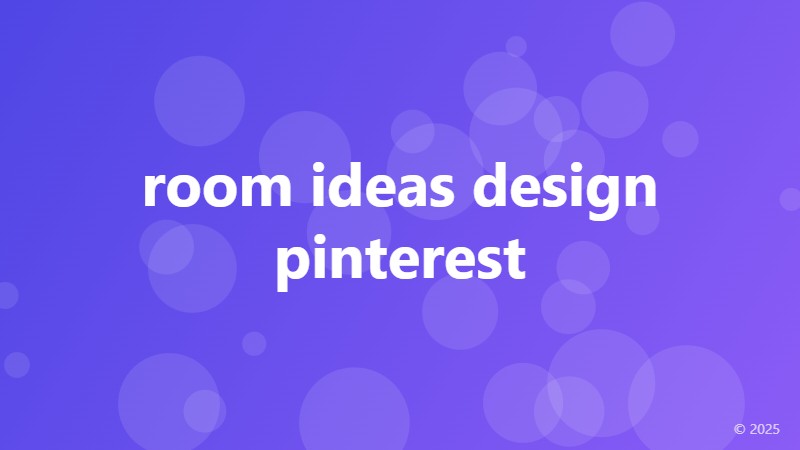 room ideas design pinterest