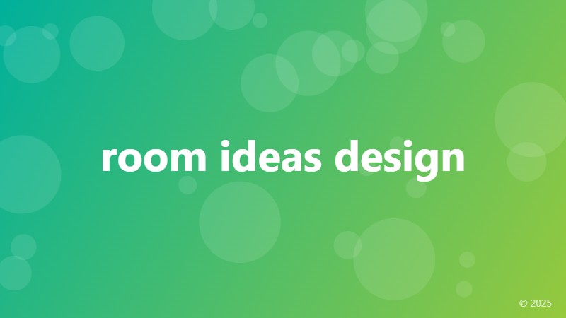 room ideas design