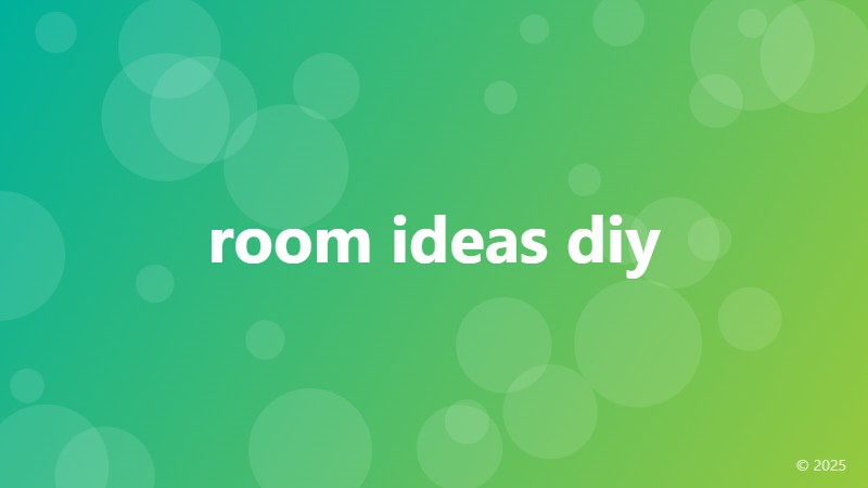 room ideas diy