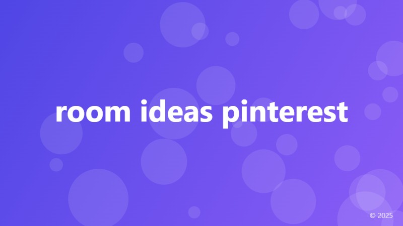 room ideas pinterest