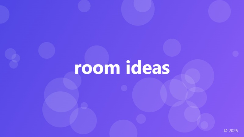 room ideas