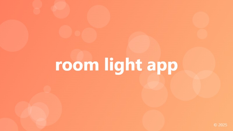 room light app