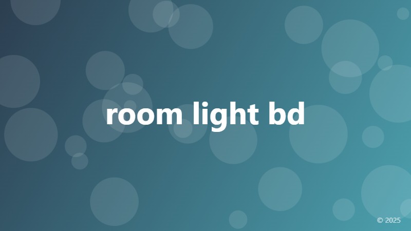 room light bd