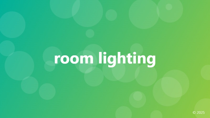 room lighting