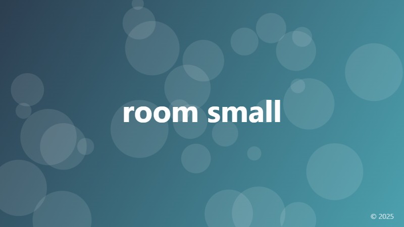 room small